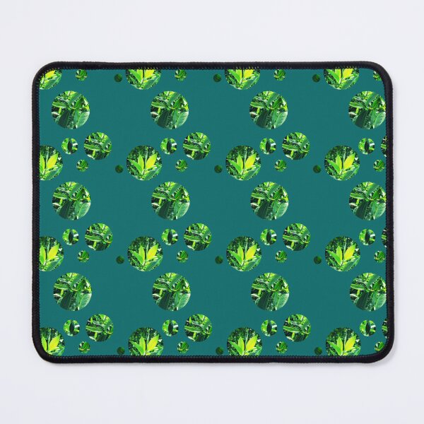 Item preview, Emerald green leaf pattern | Emerald green botanic design designed and sold by lausn.