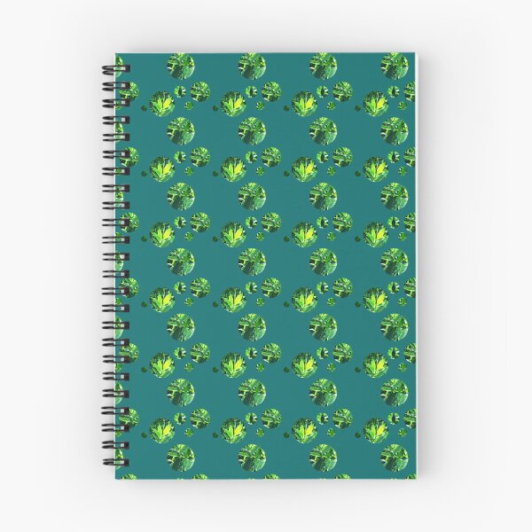 Item preview, Emerald green leaf pattern | Emerald green botanic design designed and sold by lausn.