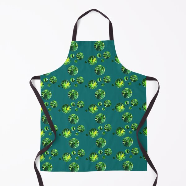 Item preview, Emerald green leaf pattern | Emerald green botanic design designed and sold by lausn.