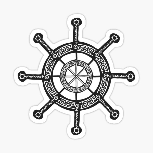 Item preview, ship wheel pattern designed and sold by amanjabal.