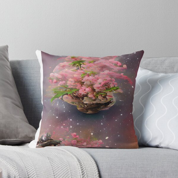 Item preview, Abstract Galaxy Cherry Blossom Tree designed and sold by Visual-Fantasy.