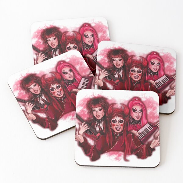 Item preview, Crystal Methyd x Daya Betty x Lux Kween Girl Group Band designed and sold by LadyEnigmaa.
