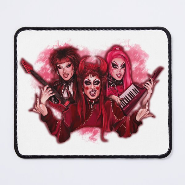 Item preview, Crystal Methyd x Daya Betty x Lux Kween Girl Group Band designed and sold by LadyEnigmaa.