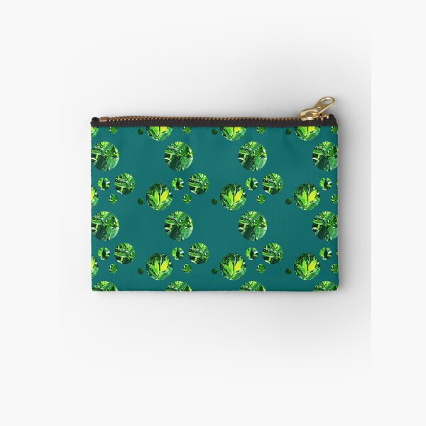 Item preview, Emerald green leaf pattern | Emerald green botanic design designed and sold by lausn.