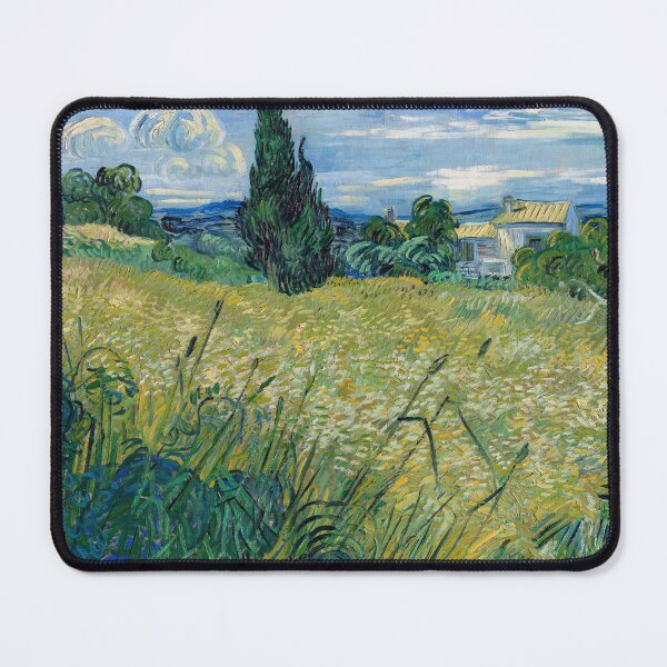 Item preview, Green Wheat Field with Cypress designed and sold by NickLivin.