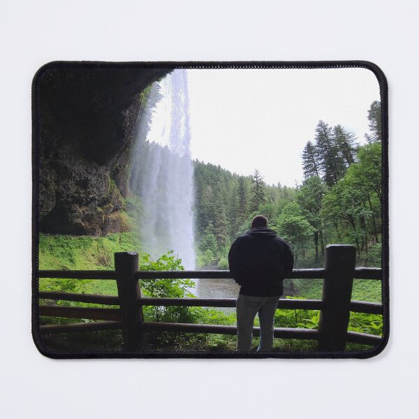 Item preview, Curious Bystander -Oregon - Waterfalls designed and sold by MistyMorningsOR.