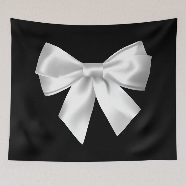 Item preview, A white ribbon for your pet designed and sold by MerWishes.