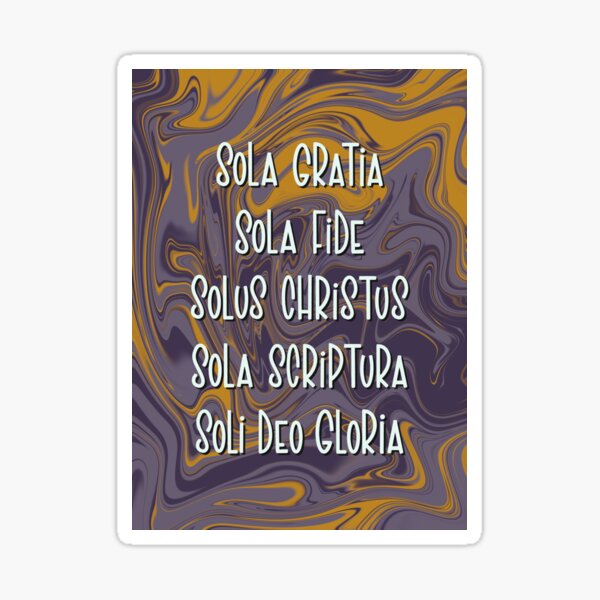 Vista previa del artículo con la obra «Cinco Solas - uva», diseñado y vendido por Hog & Bee.