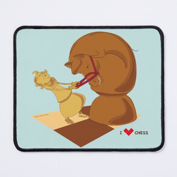 Item preview, Chess design "I love chess" designed and sold by WarumSchach.