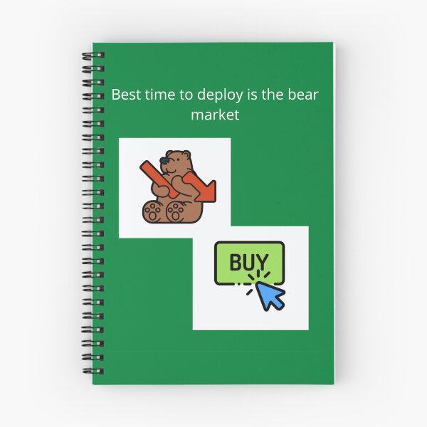 Item preview, Best time to deploy is the bear market designed and sold by UpcomingTech.