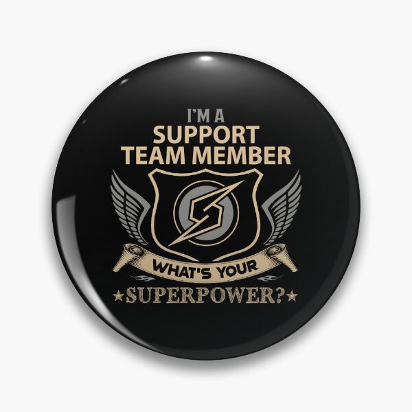 Artikelvorschau, Support-Team-Mitglied-T-Shirt - Supermacht-Job-Geschenkartikel-T-Stück entworfen und verkauft von watkinsmat.