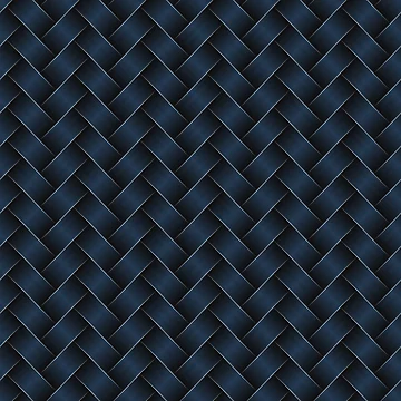 Artwork thumbnail, Weaving Pattern In Blue Color by risingrocket