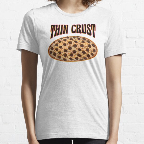 Chicago Thin Crust Pizza FOR LOCALS Essential T-Shirt