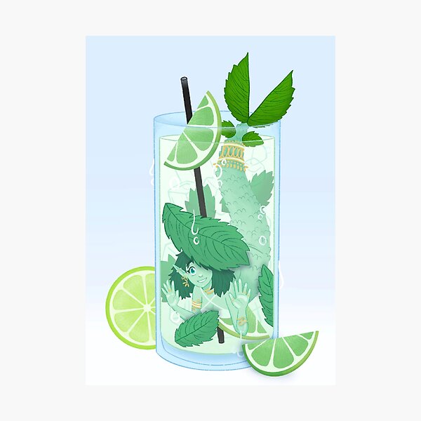 Item preview, Mojito Mermaid  designed and sold by Natalie  Basile.