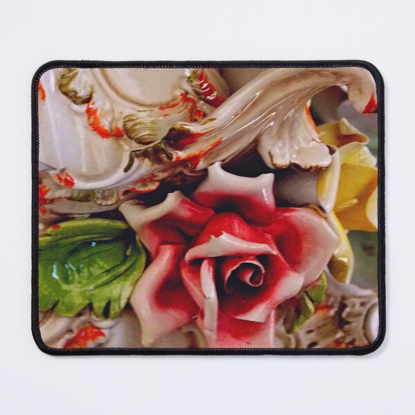 Item preview, Vintage Capodimonte Porcelain Rose Flower, Napoli Italia designed and sold by branaghbel.