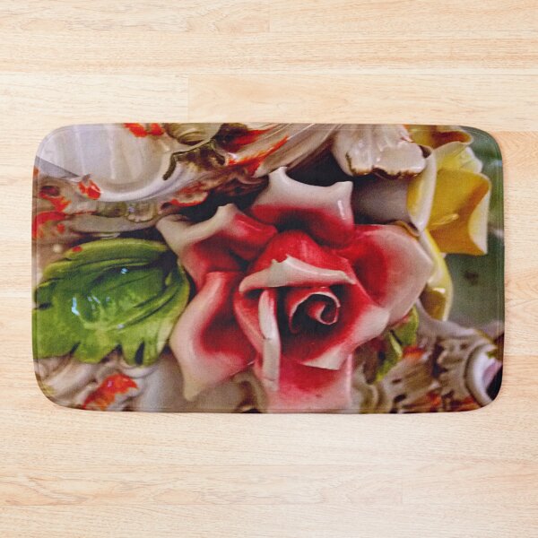 Item preview, Vintage Capodimonte Porcelain Rose Flower, Napoli Italia designed and sold by branaghbel.