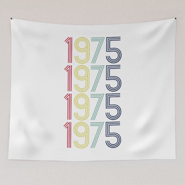 Item preview, 47th birthday retro vintage born in 1975 designed and sold by Mansn.