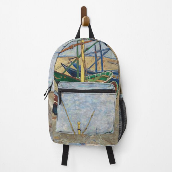 Item preview, Fishing Boats on the Beach designed and sold by NickLivin.