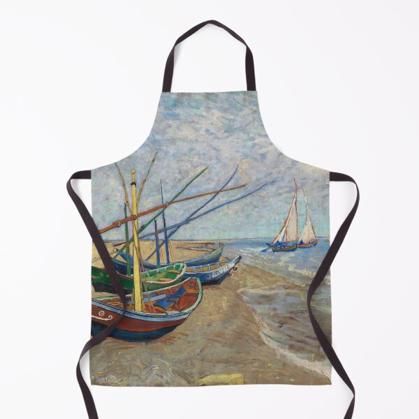 Item preview, Fishing Boats on the Beach designed and sold by NickLivin.