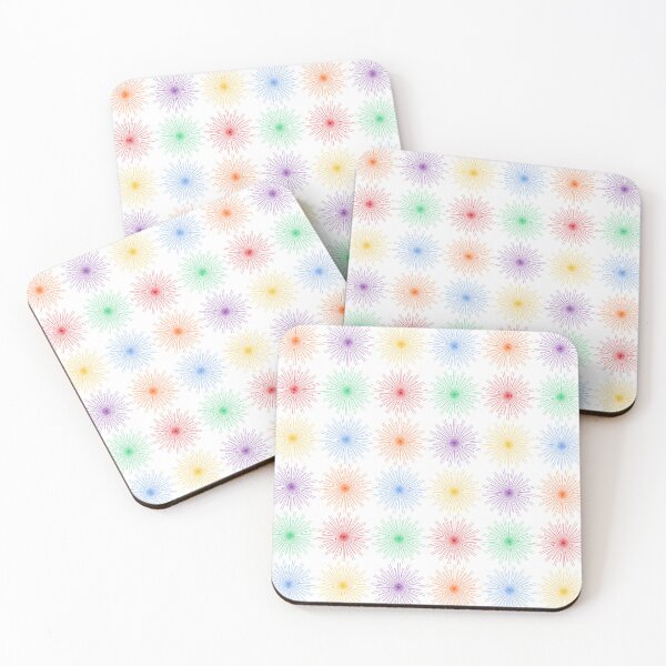 Item preview, Abstract Sun Rays And Fireworks Pattern designed and sold by risingrocket.