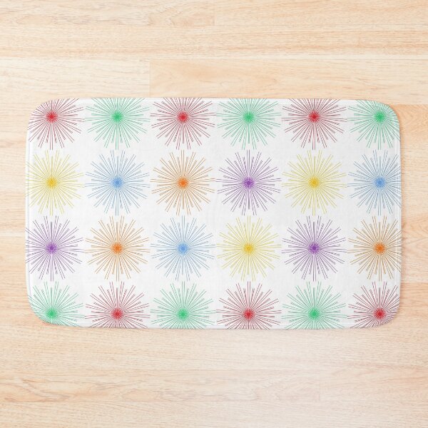 Item preview, Abstract Sun Rays And Fireworks Pattern designed and sold by risingrocket.
