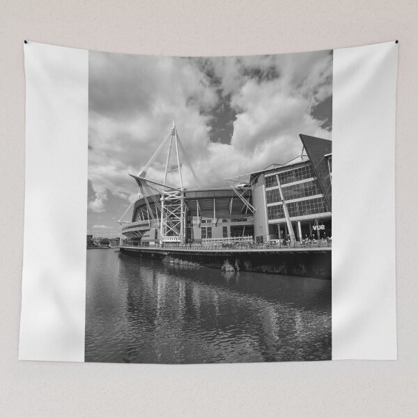Item preview, Principality Stadium, Cardiff, Wales Monochrome designed and sold by VnGphoto.