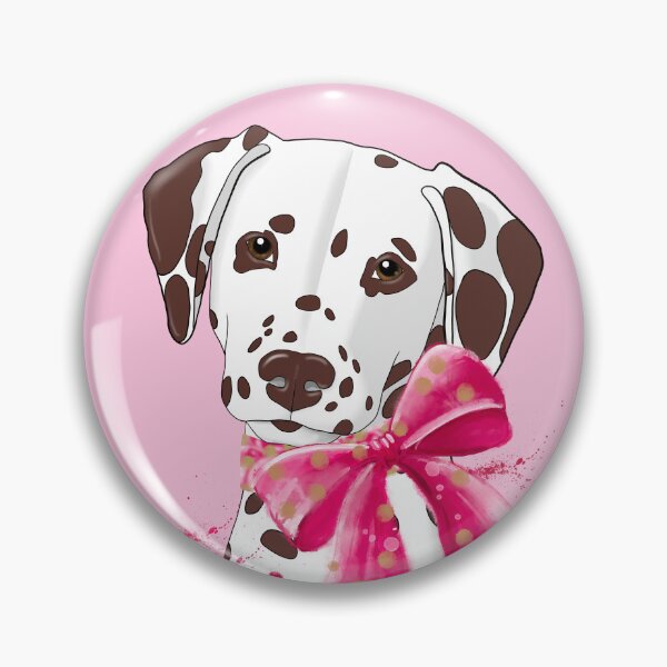 Item preview, Dalmatian with a bow designed and sold by Atelier Cupcake.