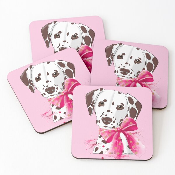 Item preview, Dalmatian with a bow designed and sold by Atelier Cupcake.