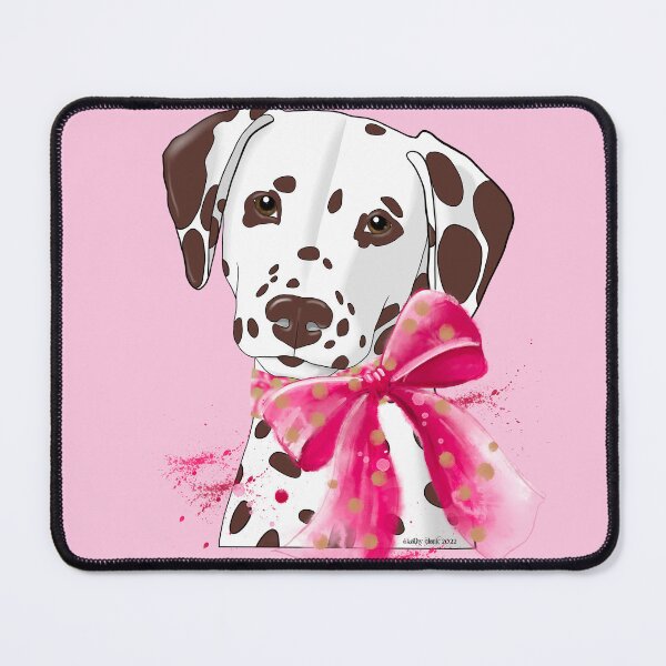 Item preview, Dalmatian with a bow designed and sold by Atelier Cupcake.