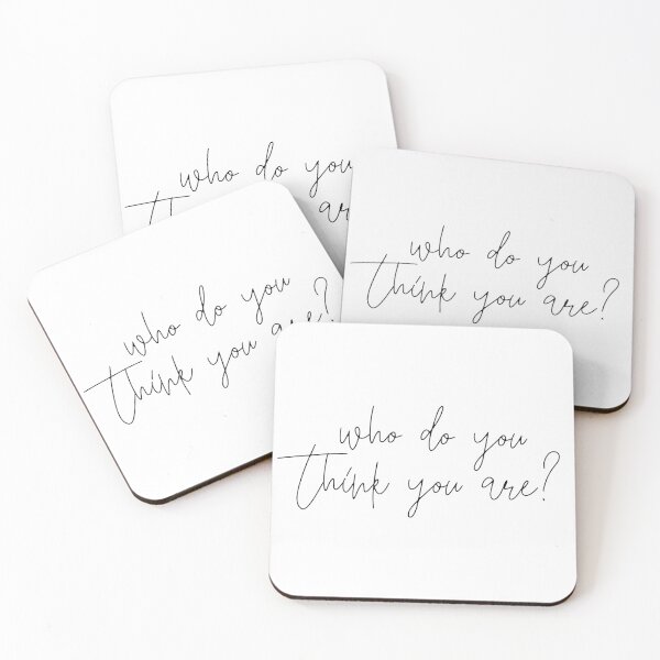 Item preview, Who do you think you are patti quote designed and sold by taylor-lang.