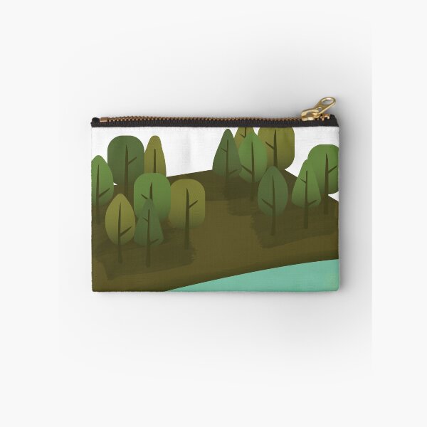 Item preview, Minimalistic trees and river (digital) designed and sold by carmwong.