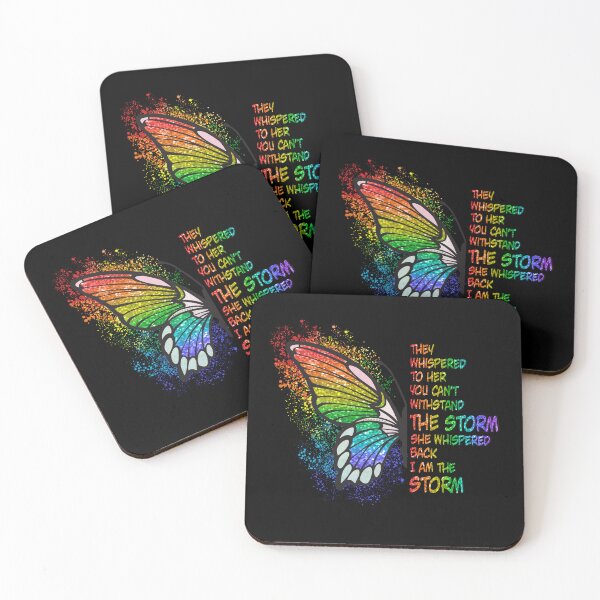 Item preview, Colorful Butterfly | Inspirational Quote | Nature | Wildlife designed and sold by Ravenvine.