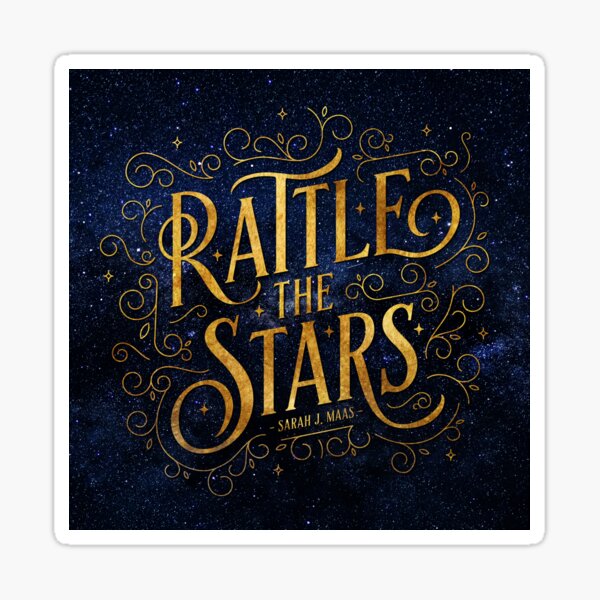Rattle the Stars - Night Sticker