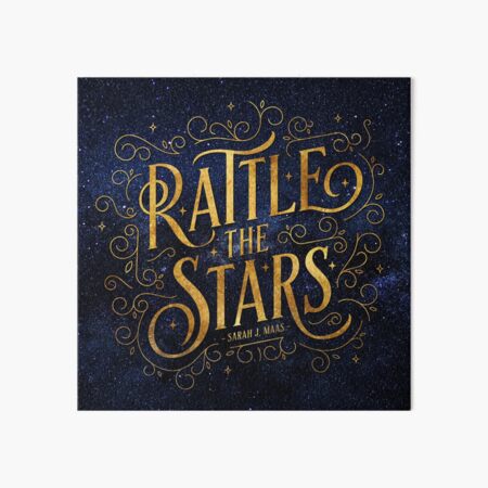 Rattle the Stars - Night Art Board Print