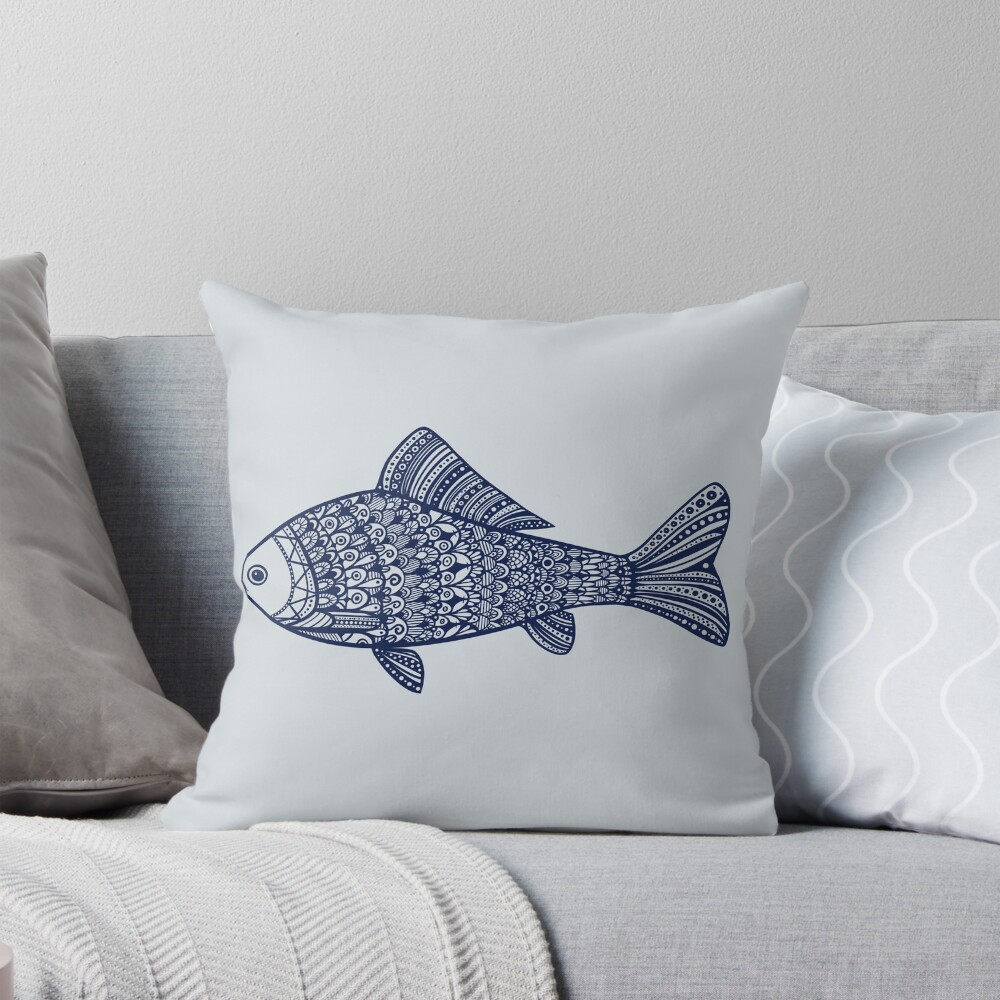 Item preview, Throw Pillow designed and sold by PatternedWorld.