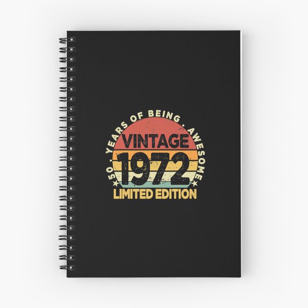 Item preview, 50 Year Old Gifts Vintage 1972 Limited Edition 50th Birthday T-Shirt designed and sold by soretectonics25.