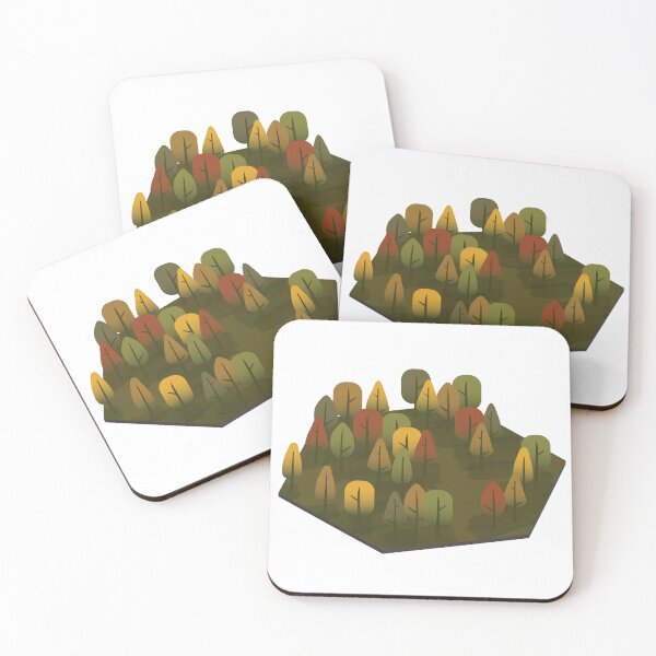 Item preview, Minimalistic autumn trees (digital) designed and sold by carmwong.