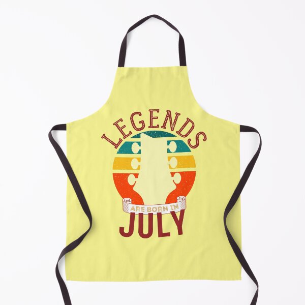 Item preview, Legends Are Born In July Guitarist Birthday Gift designed and sold by 12BarTees.