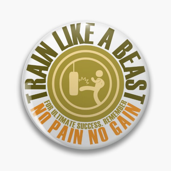 Item preview, Train like a beast gym design designed and sold by KoandZo.