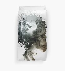 Skull - metamorphosis Duvet Cover