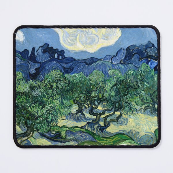 Item preview, Olive Trees with the Alpilles in the Background  designed and sold by NickLivin.