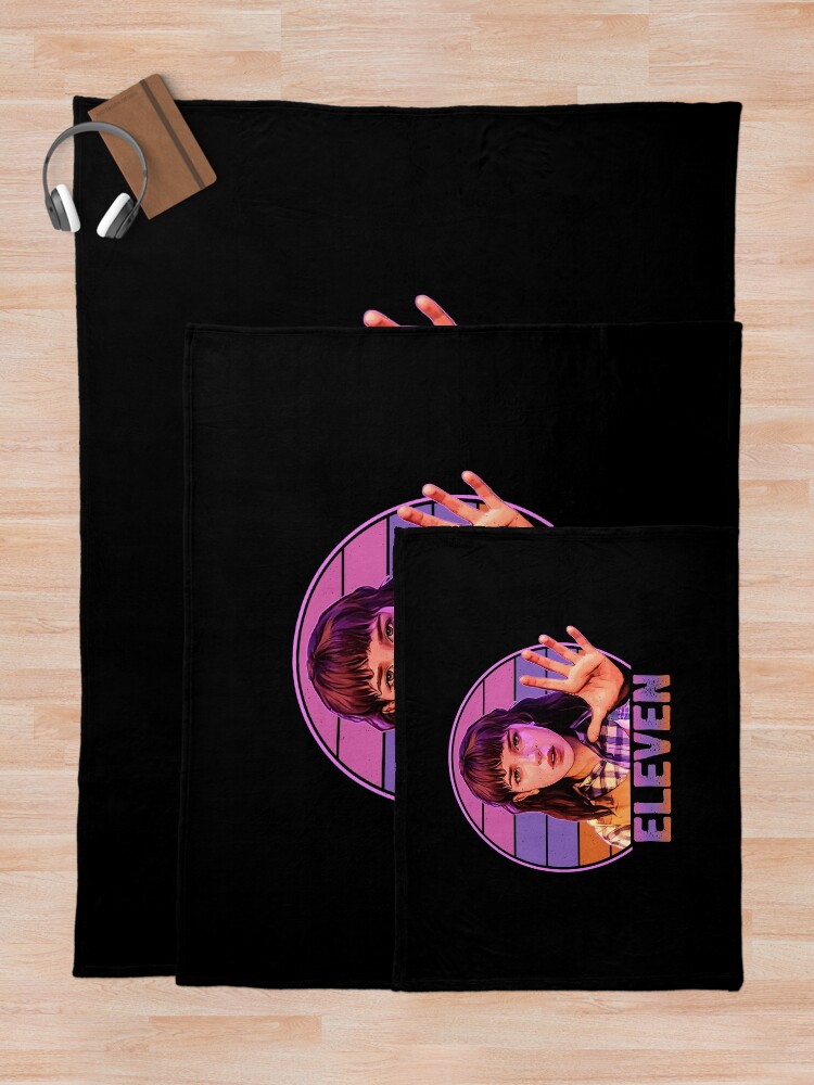 Eleven stranger things season 4 Millie Bobby Brown Throw Blanket for Sale by ActiveNerd Redbubble