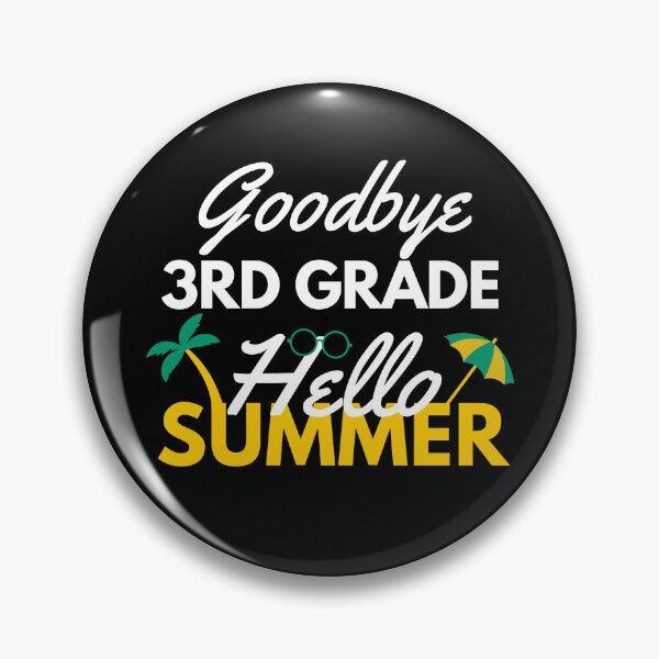 Artikelvorschau, Lustiges Zitat für den letzten Schultag: Auf Wiedersehen 3. Klasse Hallo Sommer entworfen und verkauft von AmeliaStore1.