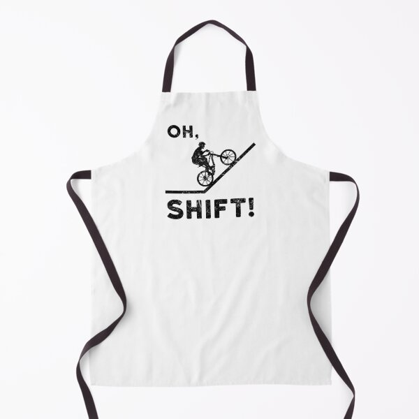 Item preview, Oh Shift! Funny Mountain Biking Design designed and sold by EstelleStar.