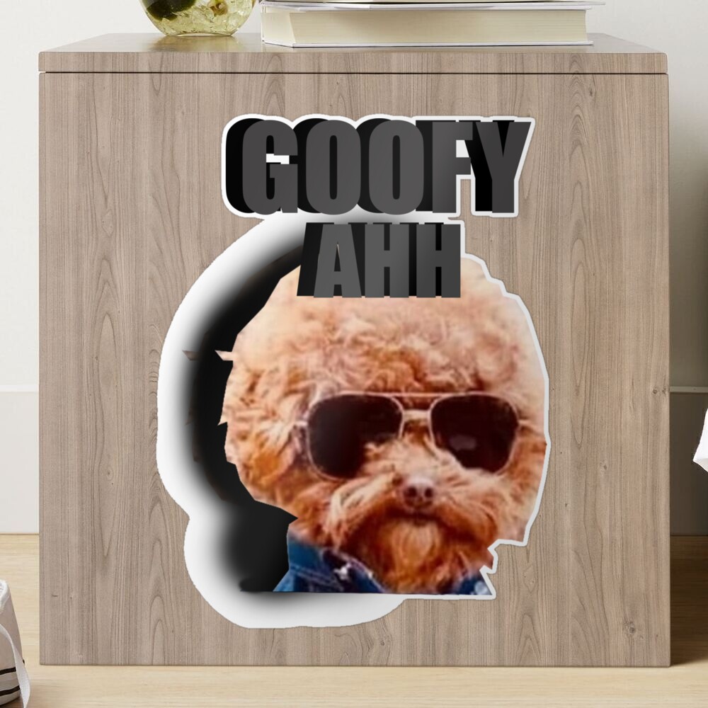 GOOFY AHH dog | Sticker