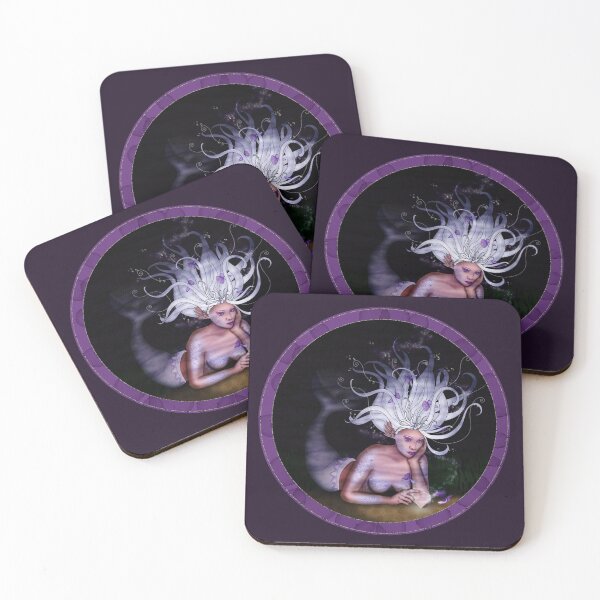 Item preview, Beautiful mermaid with diamond and guppies designed and sold by Milamara.