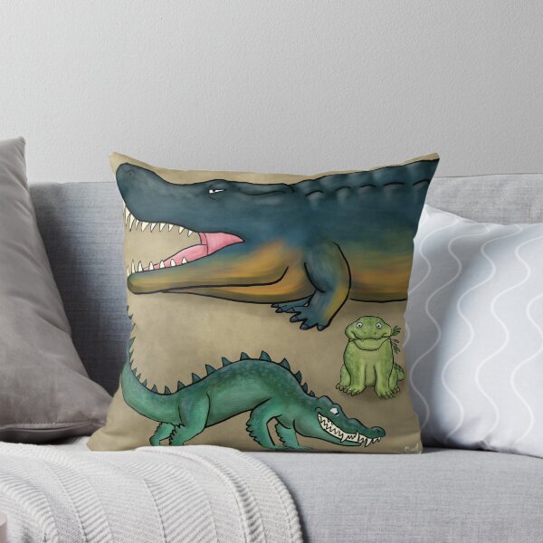 Item preview, cartoony uzeitcrocodiles scene designed and sold by Schweinmithut.