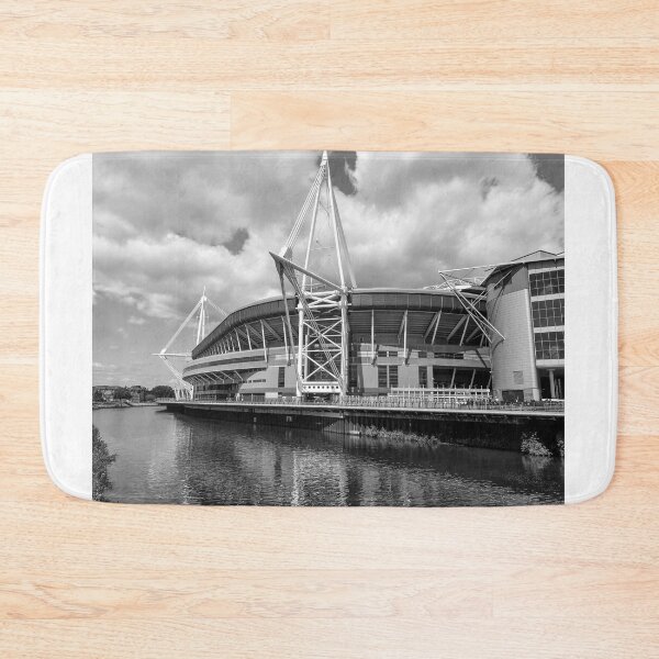 Item preview, Principality Stadium, Cardiff, Wales Monochrome  designed and sold by VnGphoto.