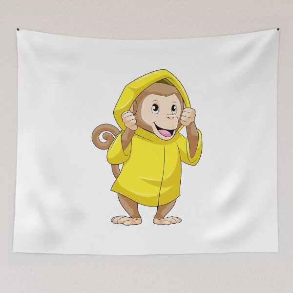 Item preview, Monkey Raincoat designed and sold by Snabdesign84.