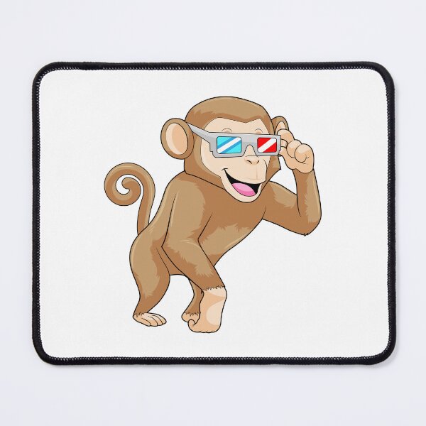 Item preview, Monkey with Glasses designed and sold by Snabdesign84.
